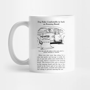 Vintage Dog Seat Advert Mug